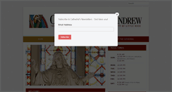 Desktop Screenshot of cathedralsaintandrew.org